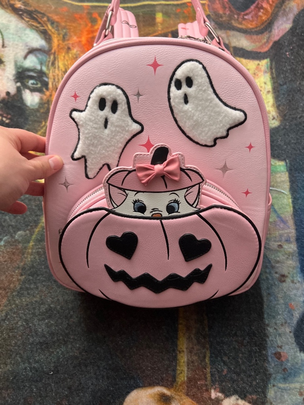 Halloween Marie Mini Backpack